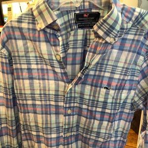 vineyard vines slim fit tucker shirt